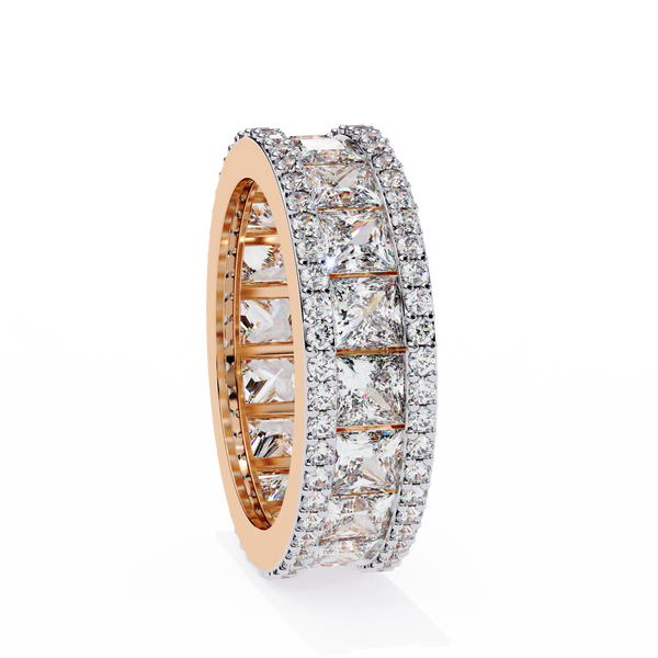 Mixed Cut Diamond Eternity Ring