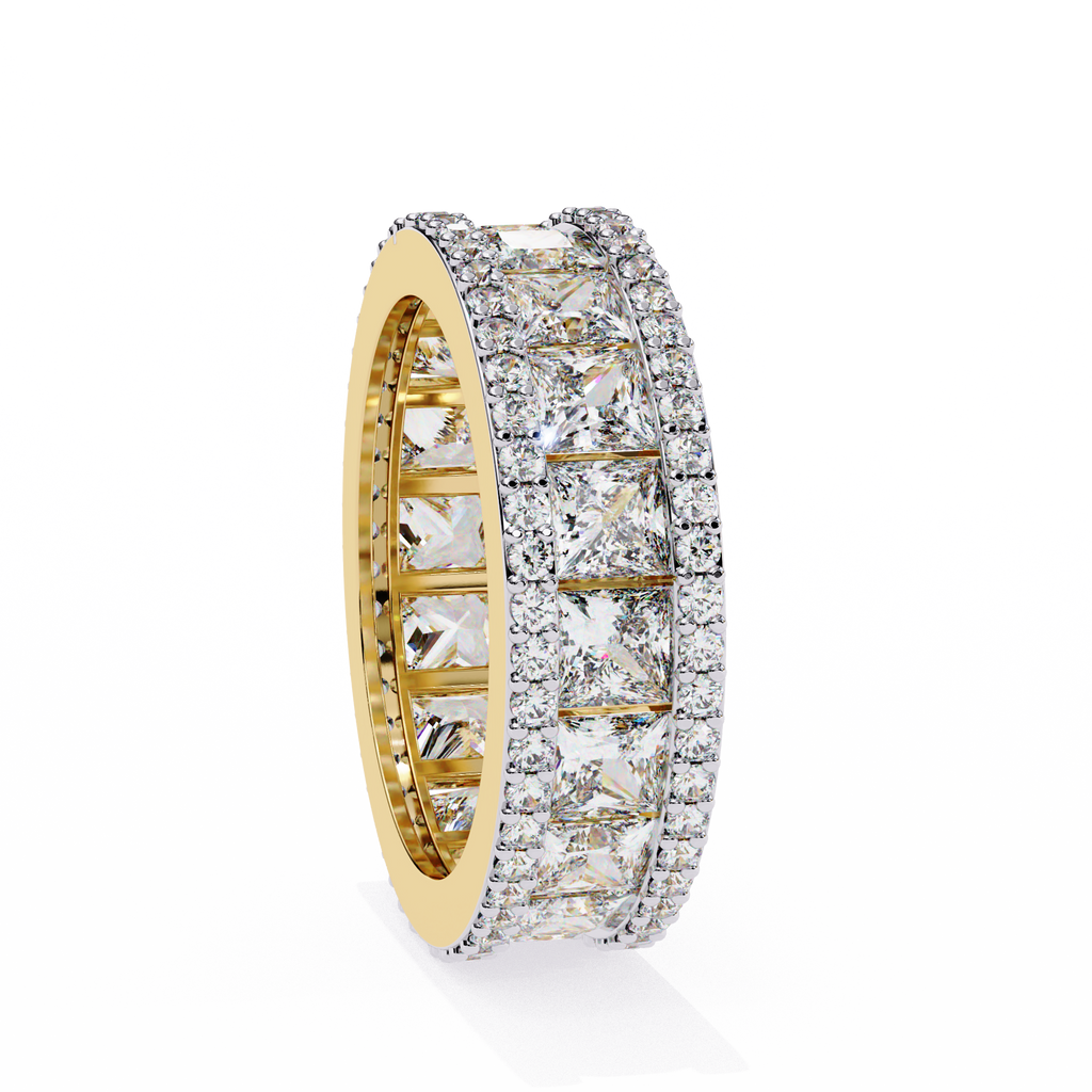 Mixed Cut Diamond Eternity Ring
