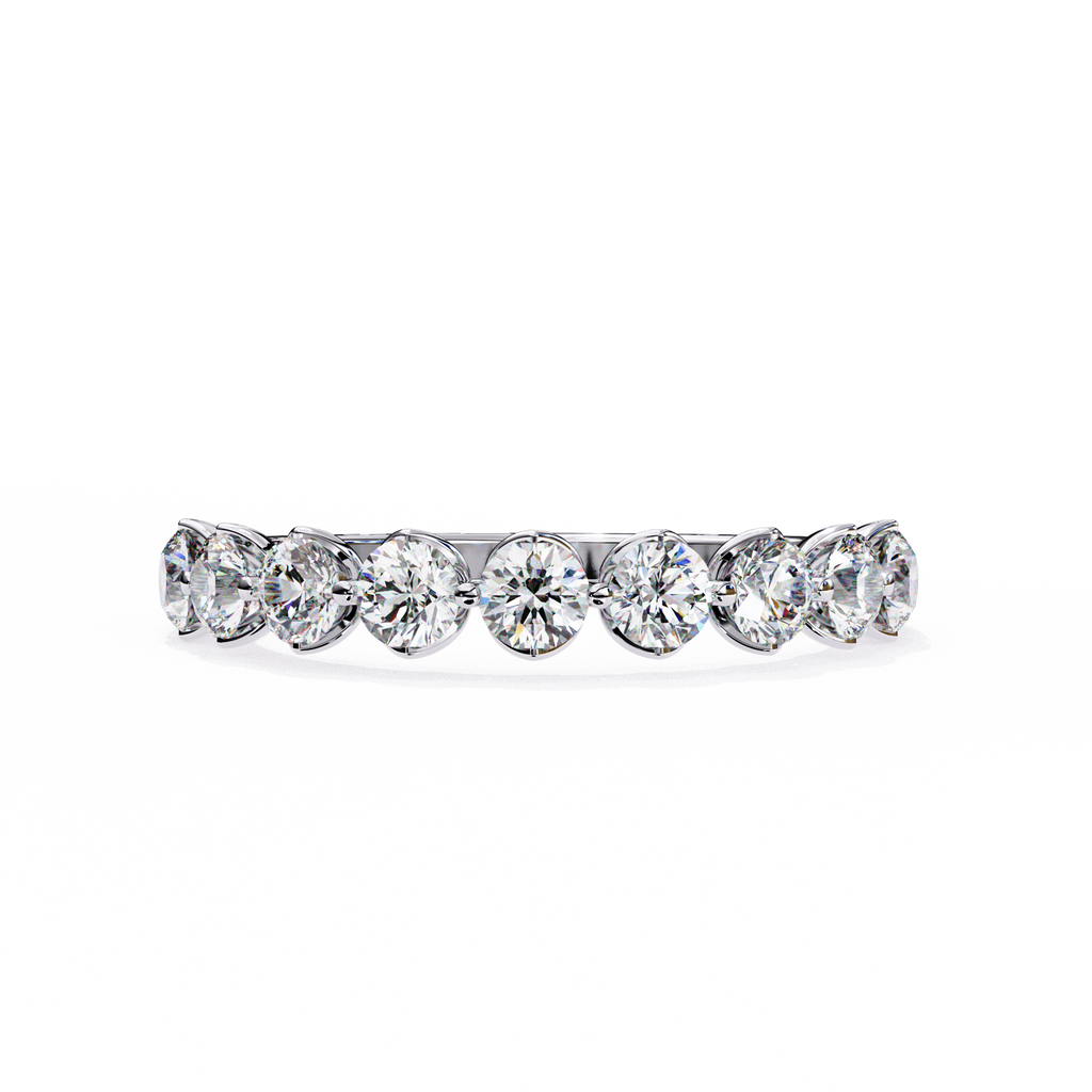 Natural Diamond Infinity Spark Band