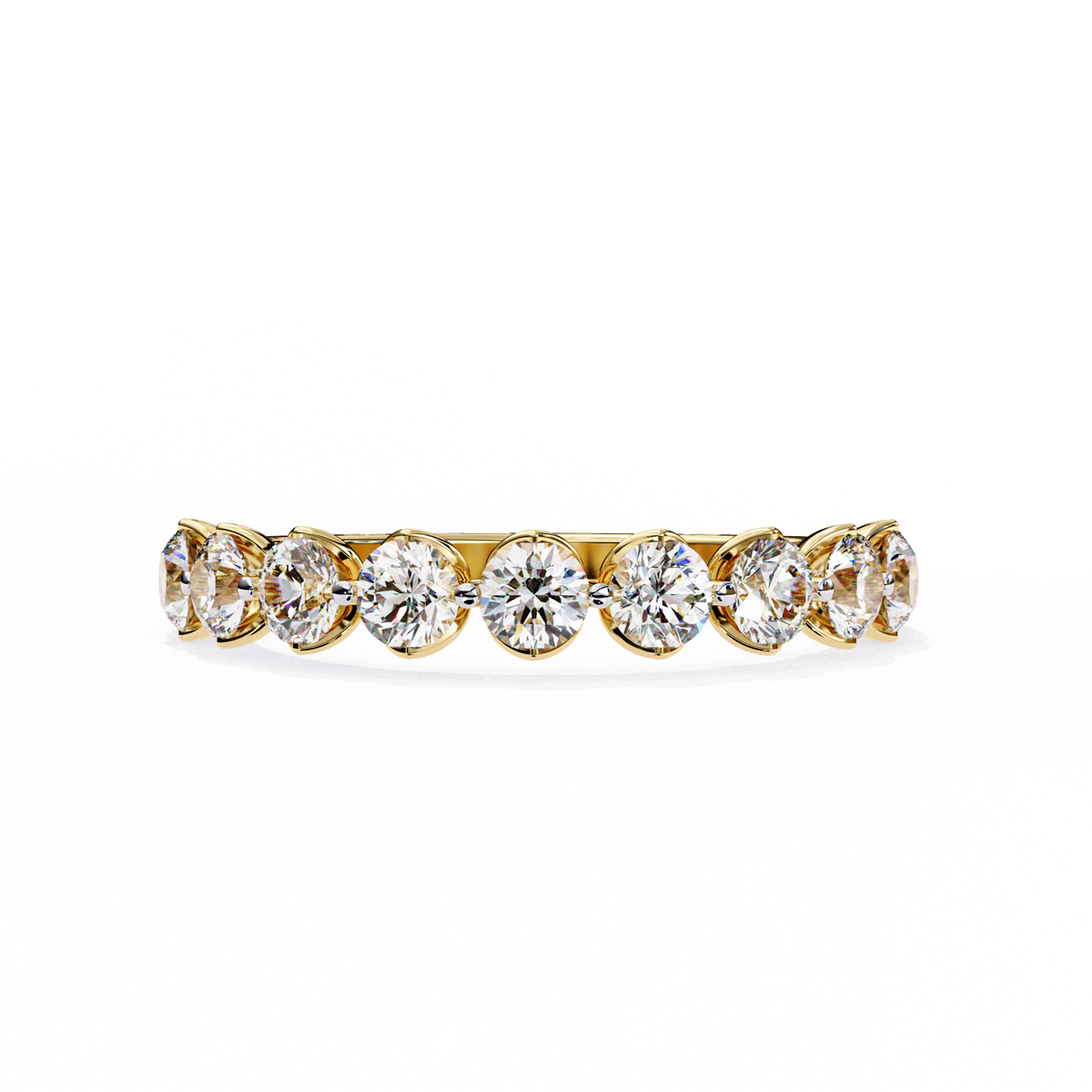 Natural Diamond Infinity Spark Band