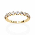 Natural Diamond Infinity Spark Band