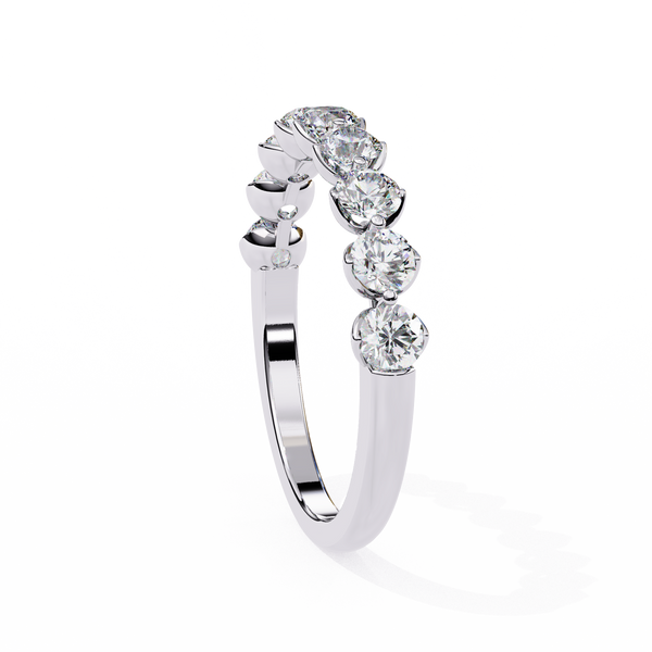 Natural Diamond Infinity Spark Band