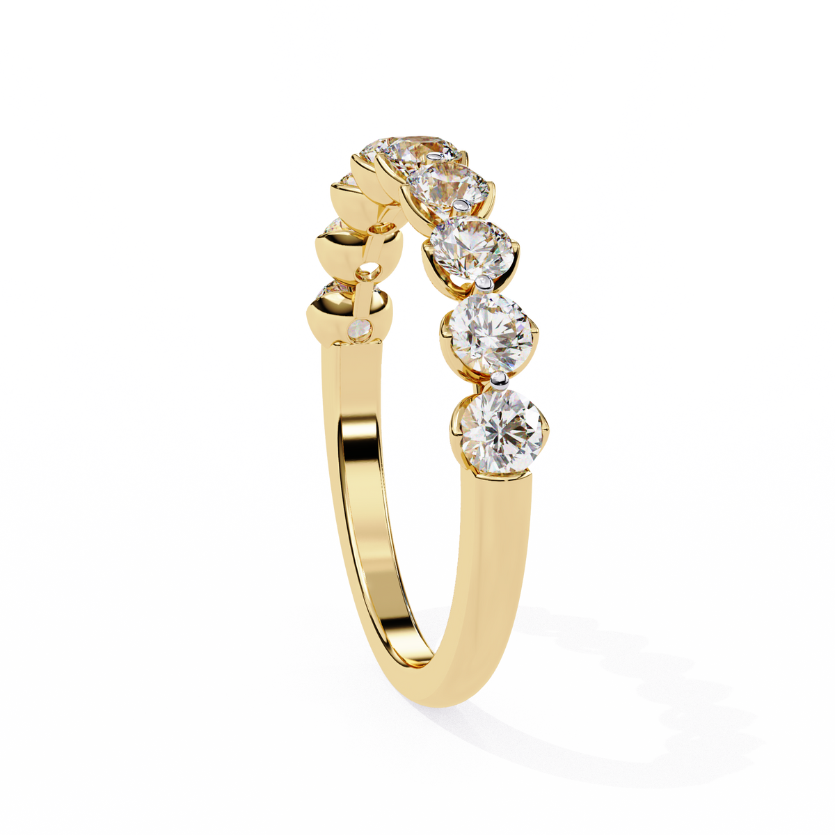 Natural Diamond Infinity Spark Band