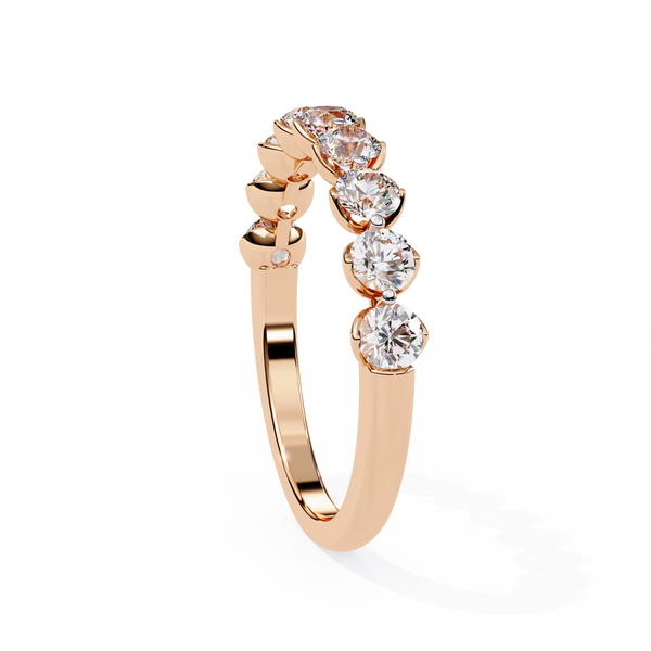 Natural Diamond Infinity Spark Band