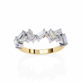 Natural Diamond Zigzag Radiance Band
