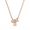 Trio Mixed-Cut Natural Diamond Cluster Pendant