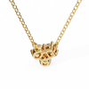 Trio Mixed-Cut Natural Diamond Cluster Pendant