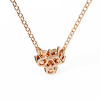 Trio Mixed-Cut Natural Diamond Cluster Pendant