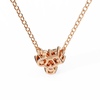 Trio Mixed-Cut Natural Diamond Cluster Pendant