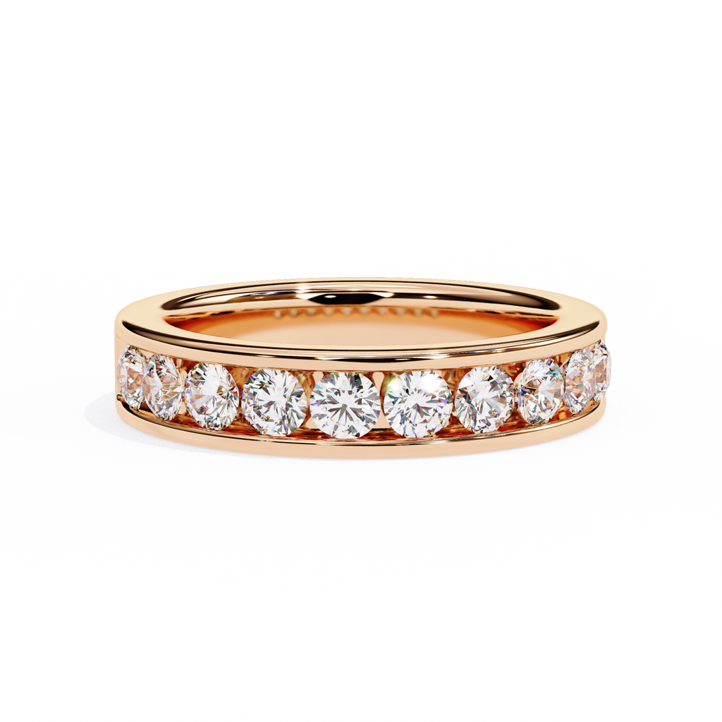 Natural Diamond Celestial Spark Band Ring