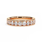 Natural Diamond Celestial Spark Band Ring