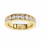 Natural Diamond Celestial Spark Band Ring