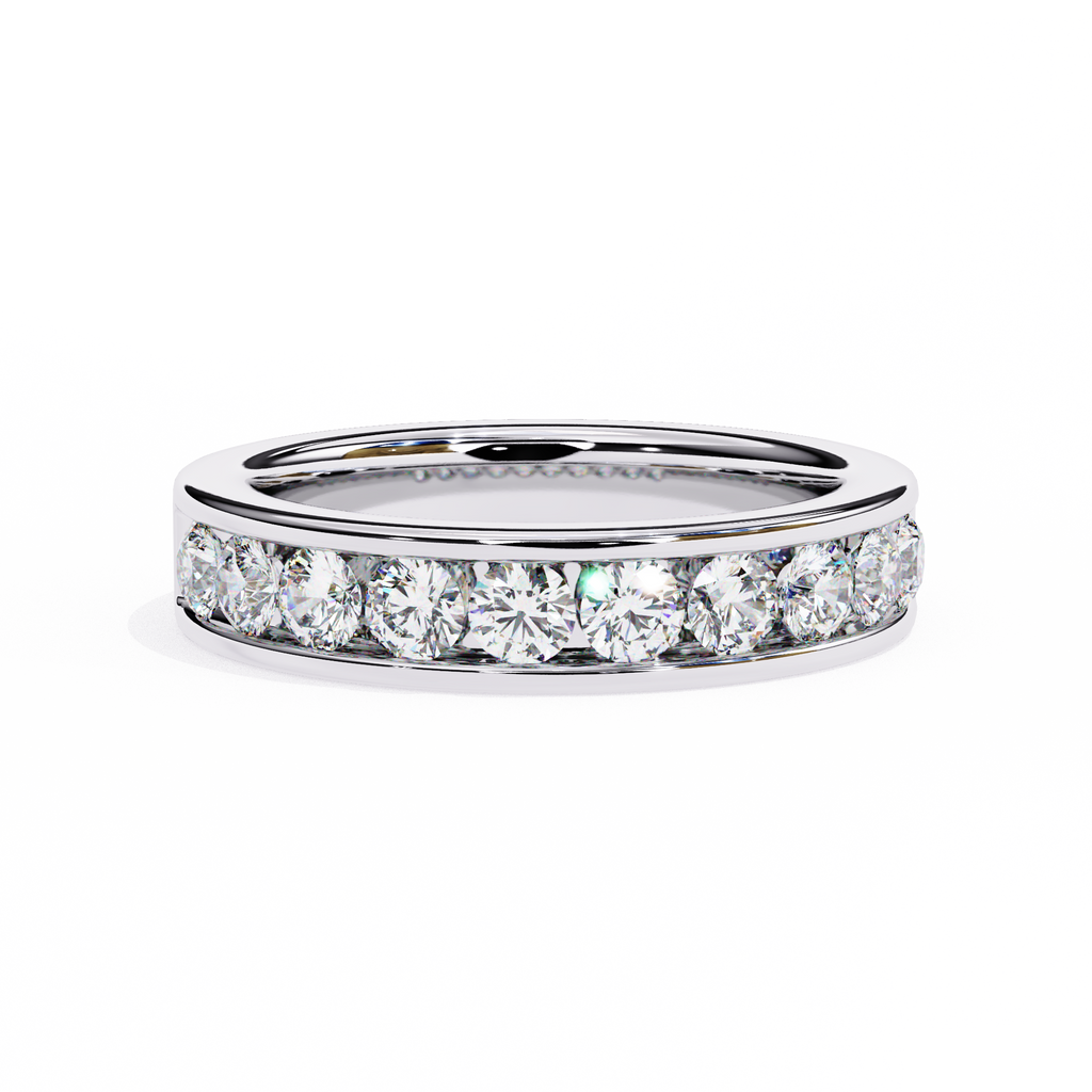Natural Diamond Celestial Spark Band Ring