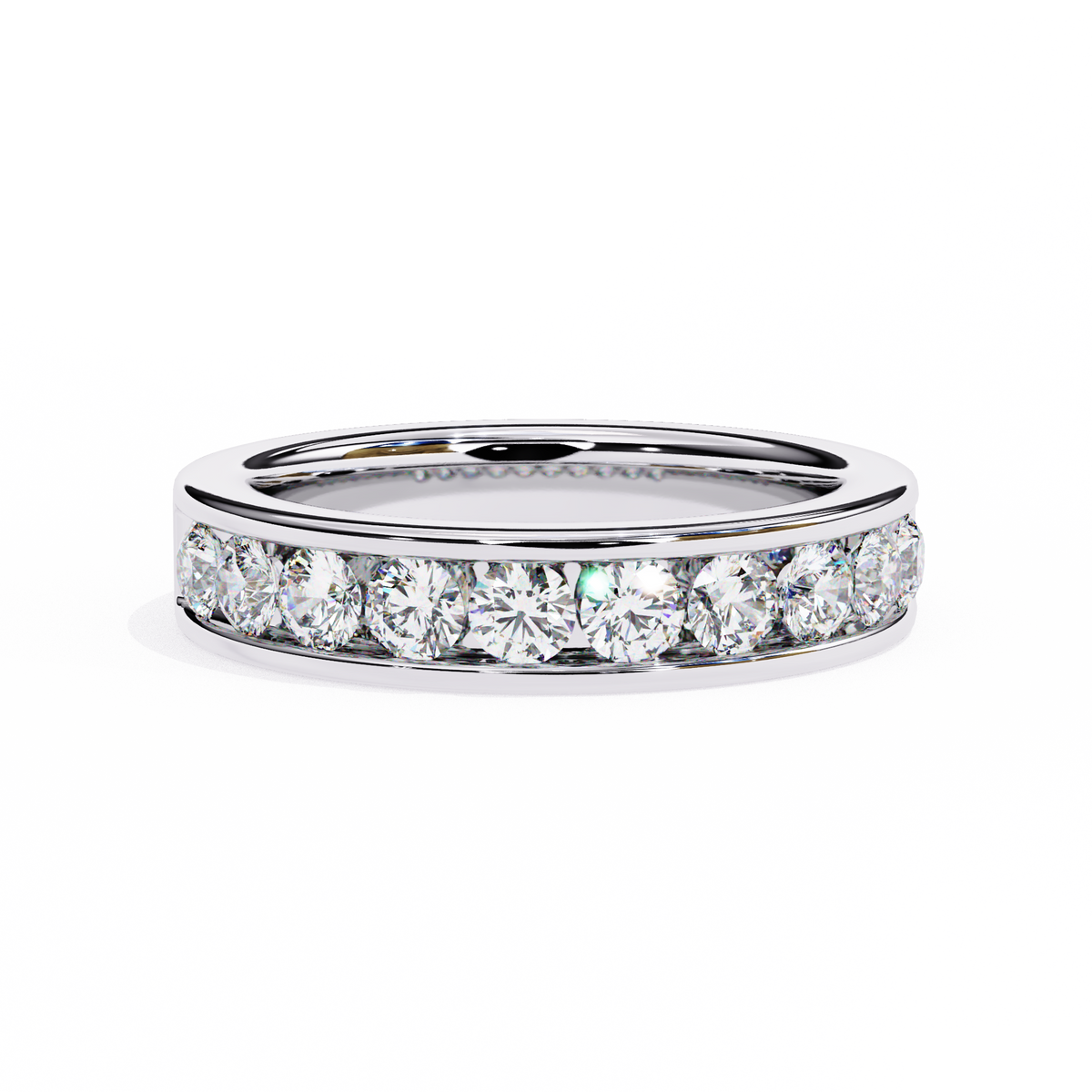 Natural Diamond Celestial Spark Band Ring