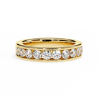 Natural Diamond Celestial Spark Band Ring