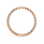 Round Diamond Wedding Band Ring