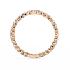 Round Diamond Wedding Band