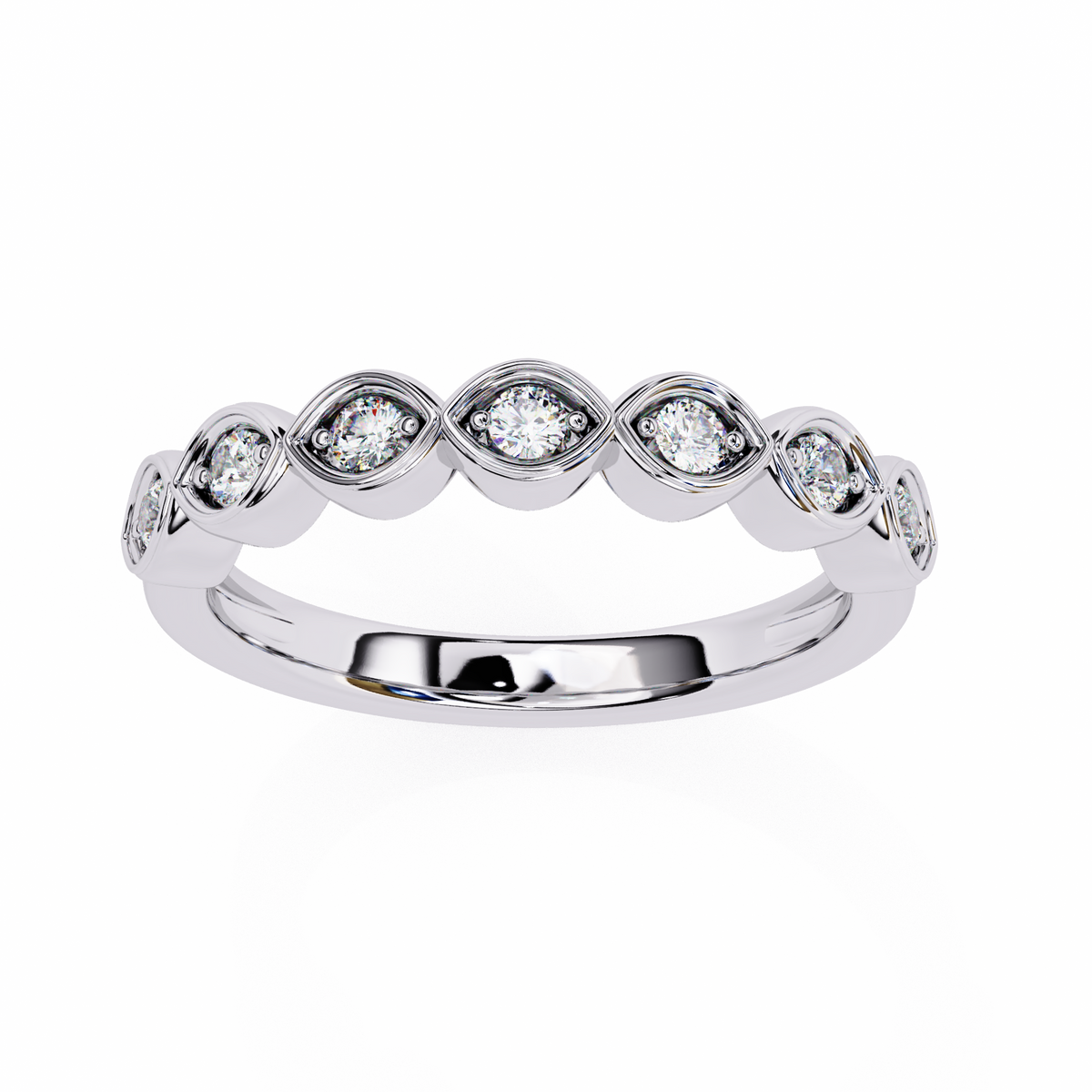 Antique Style Wedding Band Ring