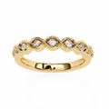 Antique Style Wedding Band Ring