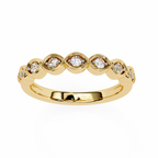 Antique Style Wedding Band Ring