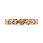 Antique Style Wedding Band Ring