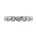Antique Style Wedding Band Ring