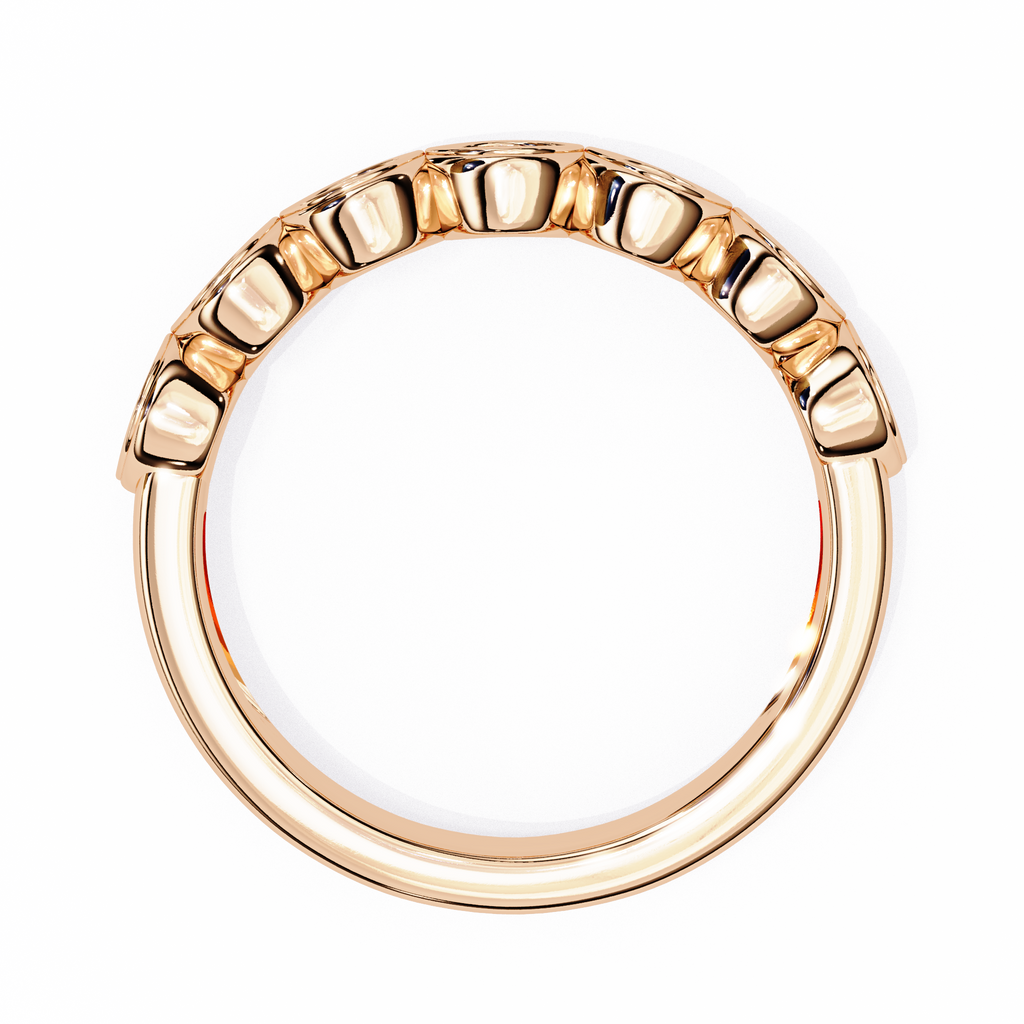 Antique Style Wedding Band Ring