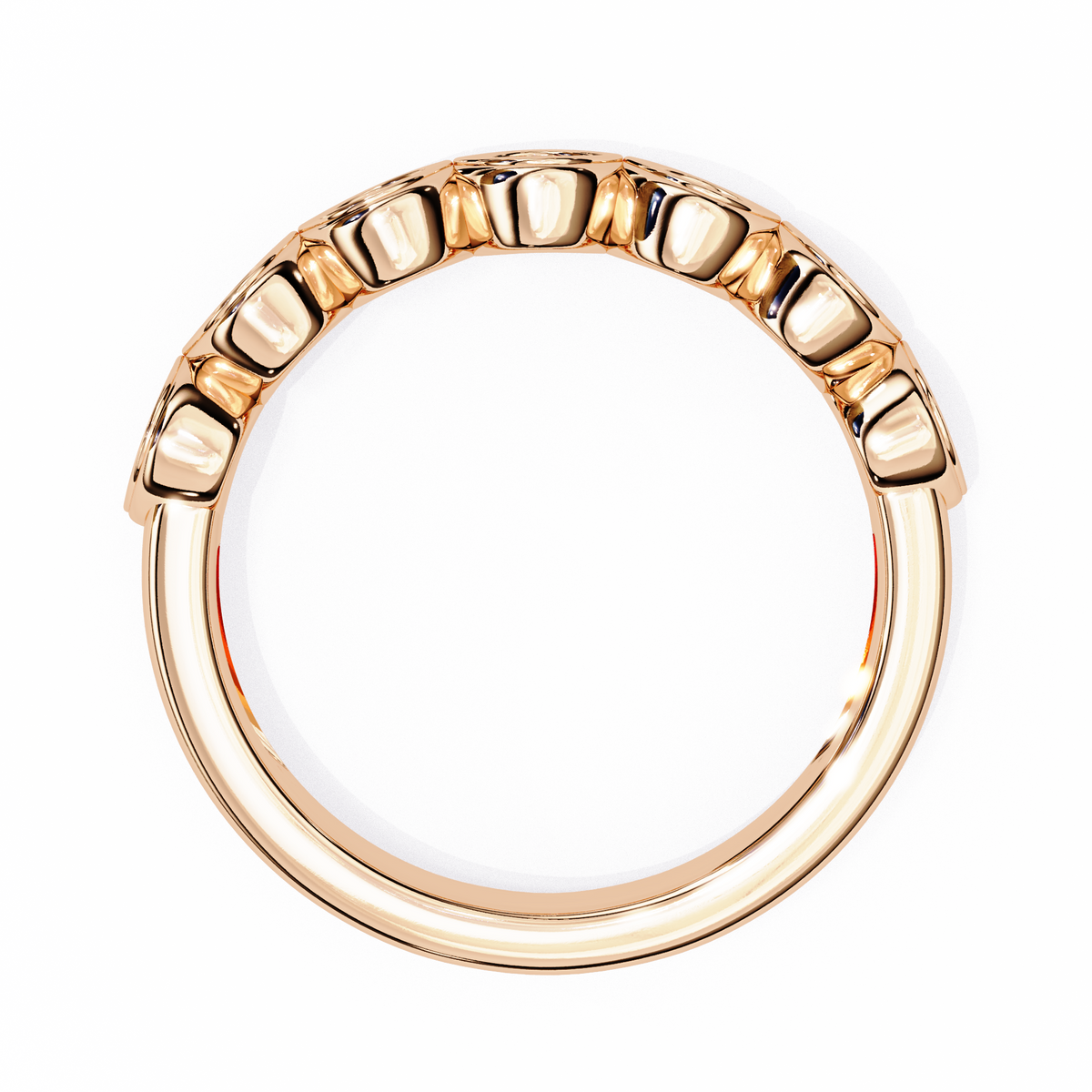 Antique Style Wedding Band Ring