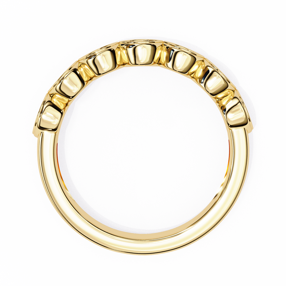 Antique Style Wedding Band Ring