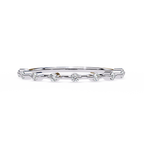 Natural Diamond Starlit Harmony Band Ring