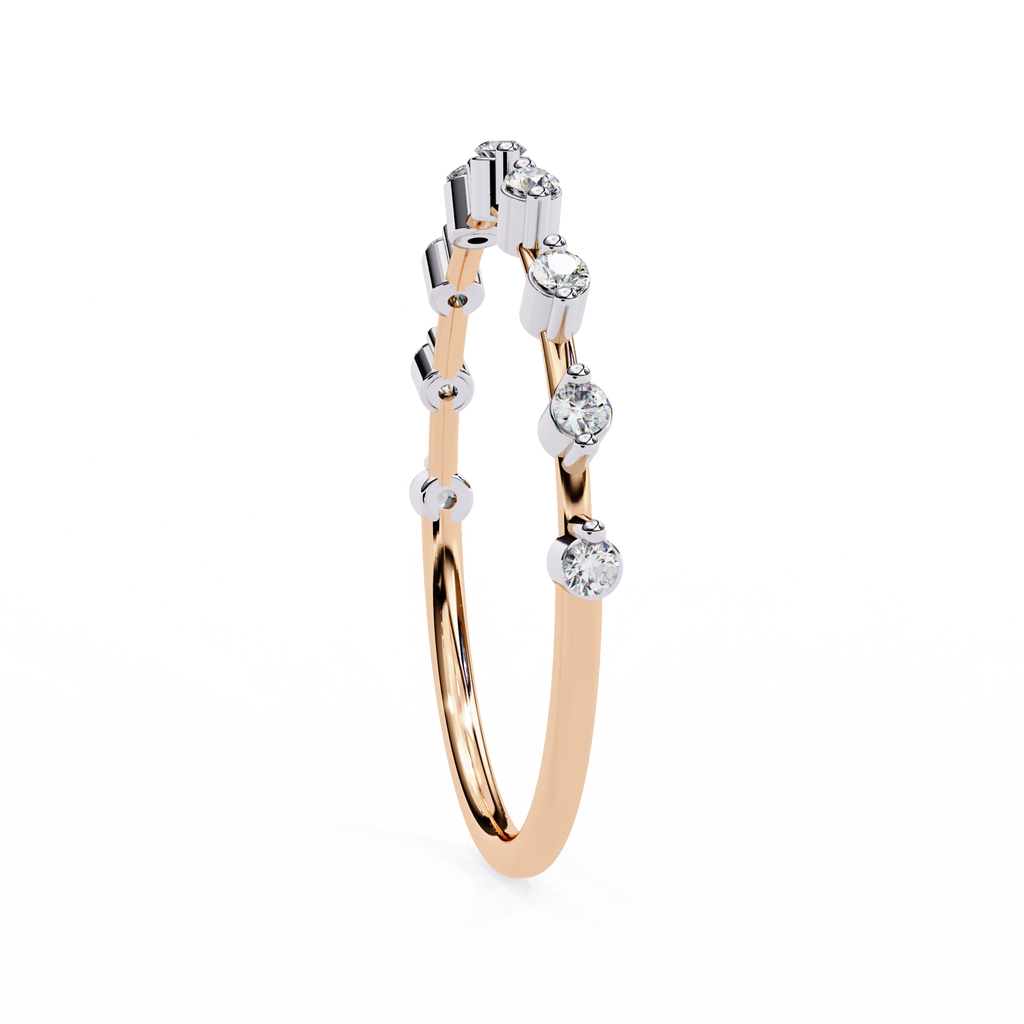 Natural Diamond Starlit Harmony Band Ring