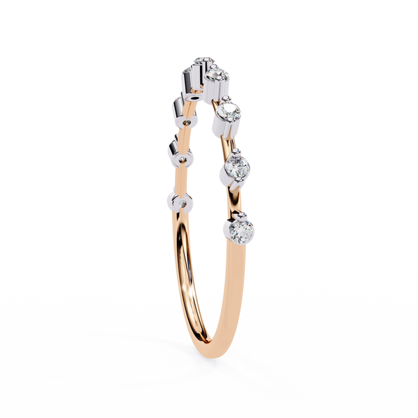 Natural Diamond Starlit Harmony Band
