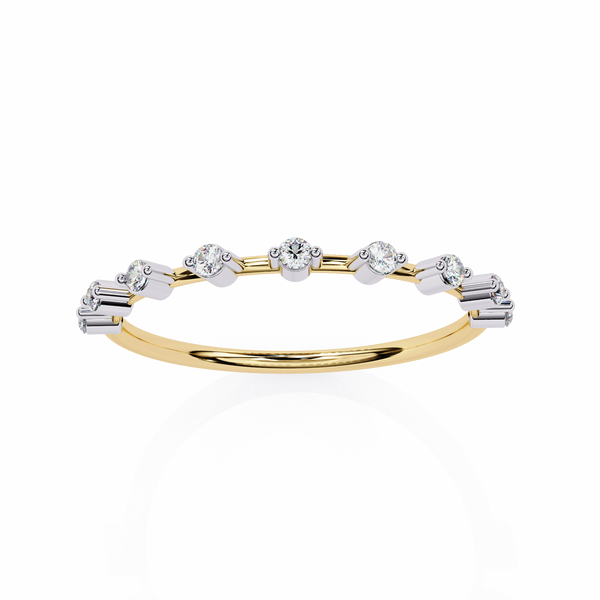 Natural Diamond Starlit Harmony Band