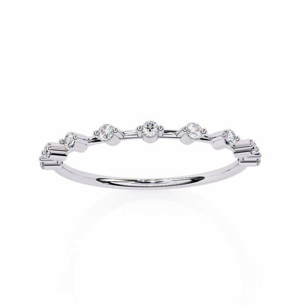 Natural Diamond Starlit Harmony Band