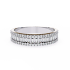 Natural Diamond Baguette Brilliance Band Ring