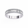 Natural Diamond Baguette Brilliance Band