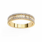 Natural Diamond Baguette Brilliance Band Ring
