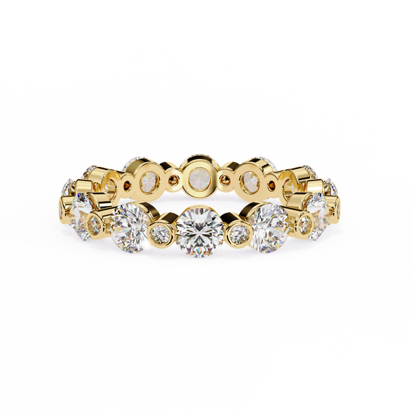 Natural Diamond Brilliant Orbit Band