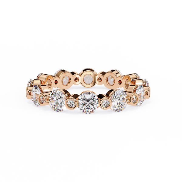 Natural Diamond Brilliant Orbit Band