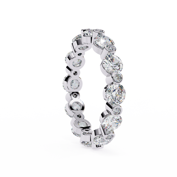 Natural Diamond Brilliant Orbit Band