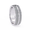 Micro Pave Wedding Banda