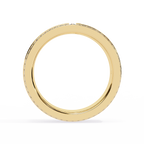 Micro Pave Wedding Band Ring