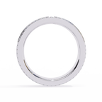 Micro Pave Wedding Band Ring