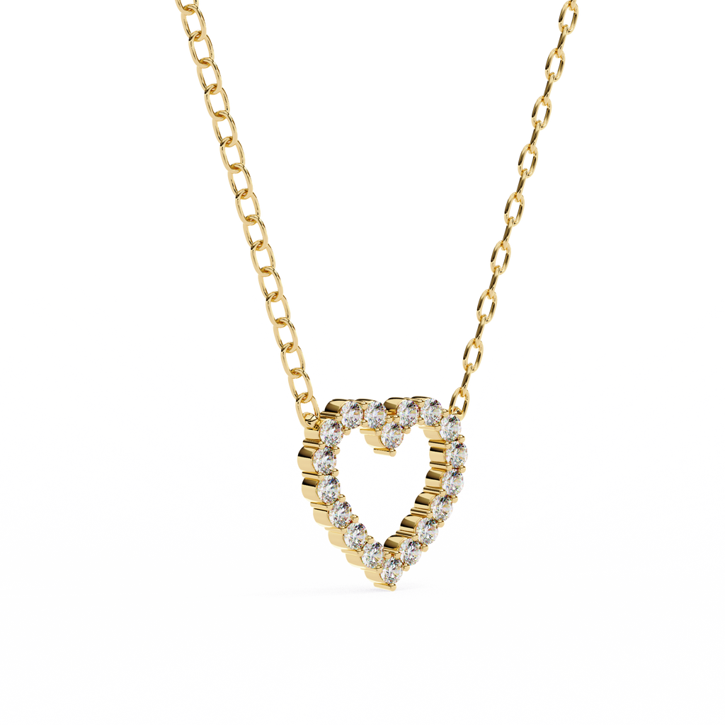 Timeless Heart Diamond Pendant