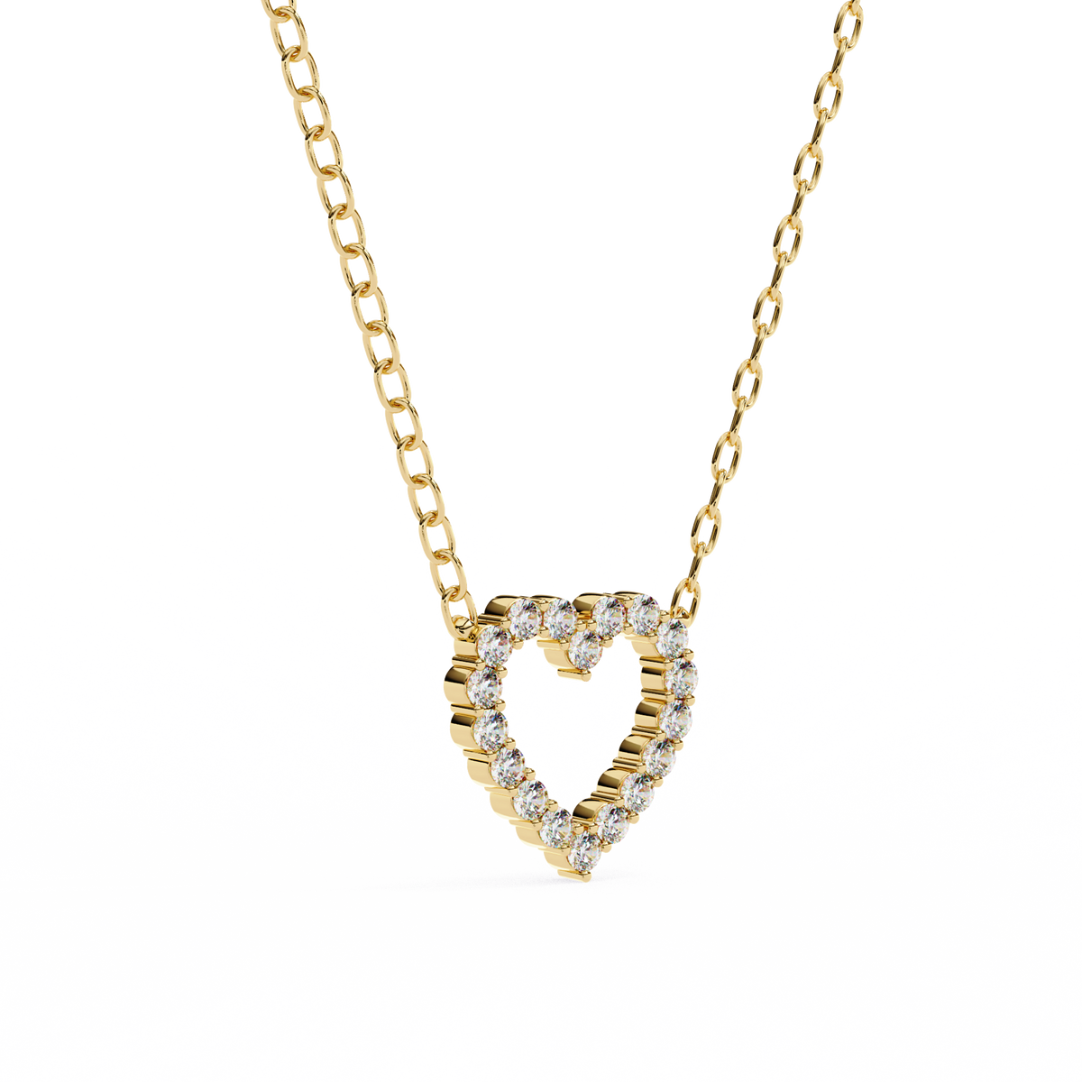 Timeless Heart Diamond Pendant