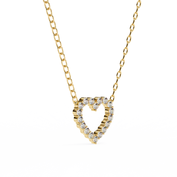 Timeless Heart Diamond Pendant