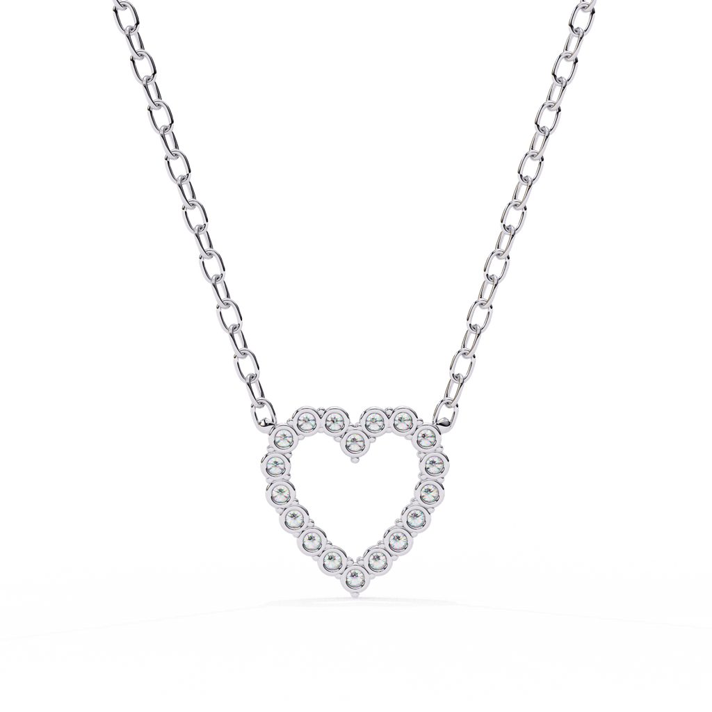 Timeless Heart Diamond Pendant