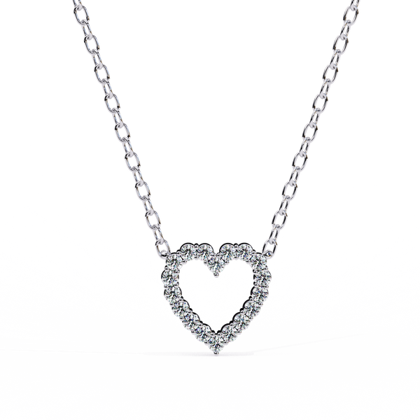 Timeless Heart Diamond Pendant