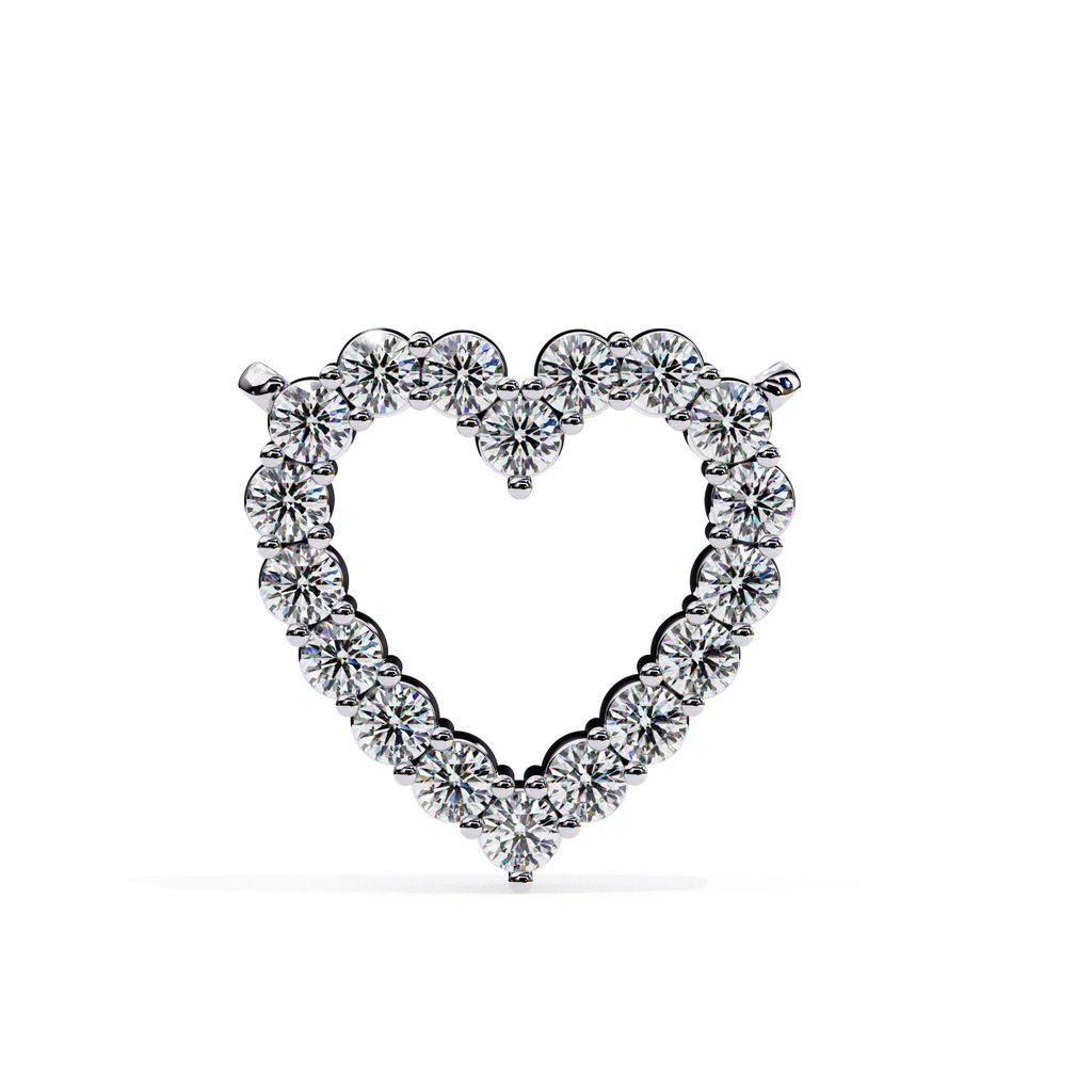 Timeless Heart Diamond Pendant