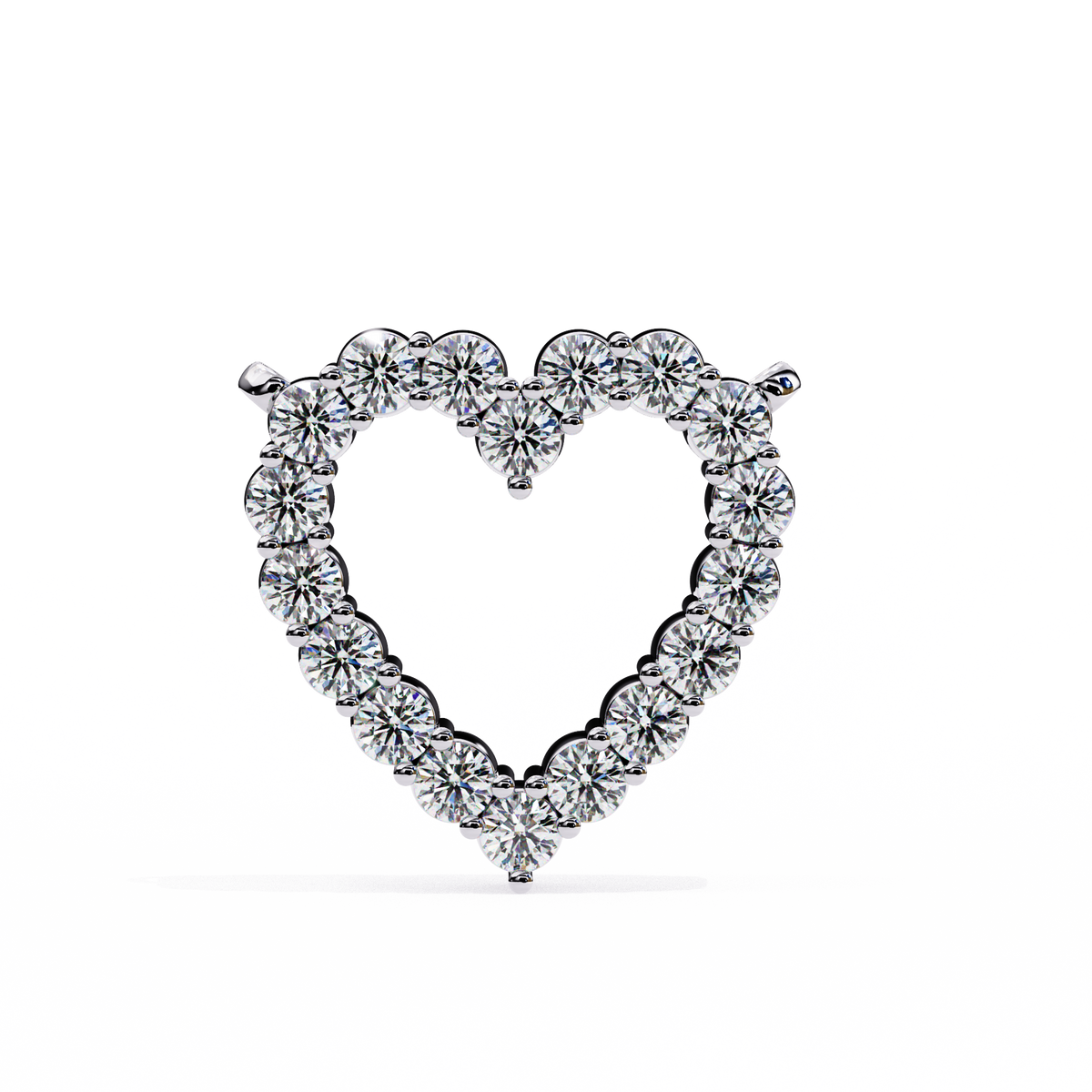 Timeless Heart Diamond Pendant